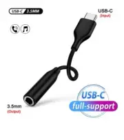 USB Type-C To 3.5mm AUX Stereo Audio Adapter Headphone Socket For Android Mobile