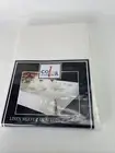 KMart Linen Weave Tablecloth Oblong 60” x 84” Scotch Guard Permanent Press