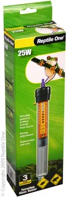 Reptile One Terrarium Glass Heater 25W for Terrariums & Turtle Tanks