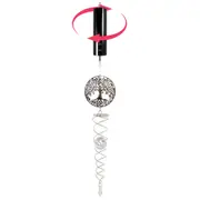 Tree of Life Spinner & Motor Crystal Vortex Illusion Hanging Decoration 2pce