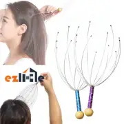 1-2pc Head Neck Scalp Massager Massage Octopus Equipment Stress Release Tool New