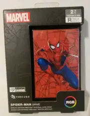 Seagate FireCuda External Gaming Hard Drive 2TB - Marvel Spider-Man - New Sealed