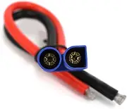SOLUSTRE 1pc Car Emergency Start Power Cable Male Plug Cable Emergency Power Plug Wire Car Battery Cable Electrical Wire Connectors Power Adapter Waterproof Connectors Car Adapter Car Plug