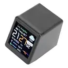 Desktop Electronic Clock LCD Digital Display Calendar Temperature Weathe
