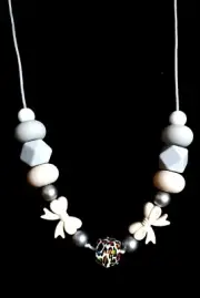 Sensory Chew Necklace - AU Stock Autism Childrens Silicone Toy Biting Chewy Kids