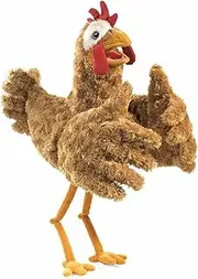 Folkmanis Chicken Two-Handed Puppet