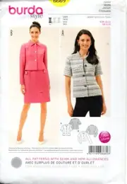Burda Style Sewing Pattern 6669 Misses Jacket Size 6-16