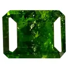 2.77 ct Octagon Cut (9 x 7 mm) Unheated / Untreated Green Chrome Diopside