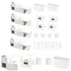 Roller Blinds Part Zebra Blackout Paper Curtain Hooks for Wall