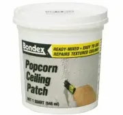 Zinsser 76084 Bondex Ready-Mix Popcorn Ceiling Patch, 1 Quart