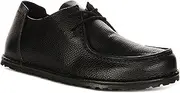 [Birkenstock] Utti Lace Men's Moccasin Style Dp Footbed Lace Shoes, Black, 10 Women/10.5 Men