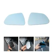 Car Rear View Glass Lens with Heated Convex Base For Car 3/Y Wide 1 Pair