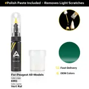 Touch Up Paint For Peugeot All Models KRQ Vert Ral With Polish Paste