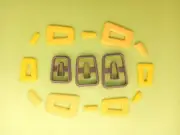 Trapezoid Polymer Clay Cutter Set | Unique Clay Cutters | Clay Tools