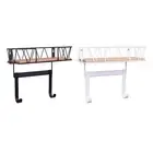 Ironing Board Holder Shelf with Removable Hooks