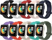 [BDIG] Compatible with Xiaomi Mi Watch Lite Bracelet Redmi Watch, Sport Silicone Watch Strap Redmi Watch Bracelet Smartwatch Replacement Strap Xiaomi Mi Watch Lite