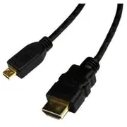 Dynamix C-HDMI-MIC-2 High Speed HDMI to HDMI Micro Cable - 2m - Black [C-HDMI-MIC-2]