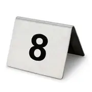 25 Pcs Stainless Steel Table Numbers Stable Base Multipurpose Number Sign For Restaurant Hotel Cafe Guanguan-Good 1 to 25