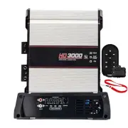 Amplifier HD 3000 2 Ohms 3000W Class D Mono Amplifier + TLC3000 Black