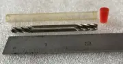 3/16" HSS 4 FLUTE DOUBLE END MILL, 3/16" SHANK, 3/8" FLUTE CENTER CUT, NEW, USA