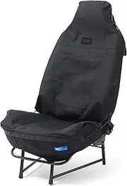 Gordon Miller Recycled Canvas Front Seat Covers, Black, One Size