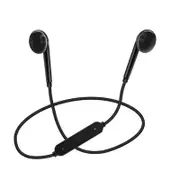 Wireless Bluetooth Headset Sports Mini Dual Stereo In-Ear Universal Bluetooth 4.1 Headset-Black