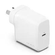 Cygnett PowerPlus 45W USB-C PD GaN Fast Wall Charger -White(CY4738PDWCH),Portable,Best for iPhone,Samsung's PPS & USB-C Devices, 2 Years Warranty