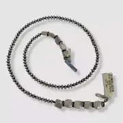 $260 TOL x Octopuss.y Silver Black Crystal Pearl Glasses Chain / Necklace