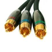 Neotech Origin High End 6mm Component Video Cable 3 RCA 75 Ohm Gold Plated