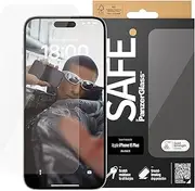 PanzerGlass Safe UltraWide Fit Screen Protectors for iPhone 15 Plus