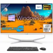 All IN One 24 " FHD Touch I3 10° Gen Win10 RAM 16 SSD 480 GB PC Fixed Webcam 2k_