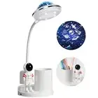 Astronaut Desk Lamp for Kids,Star Space Projector Galaxy Night Light,Eye-Care...