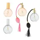 75ml 2.5 Ounce Empty Clear Glass Perfume Bottle Container Atomizer