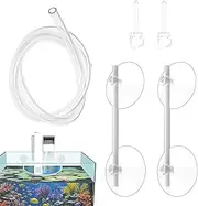 Floating Plant Fence for Fish Tank,Silicone Multipurpose Floating Plant Corral | Floating Plant Barrier with Suction Cup for Intercepting Floating Plants