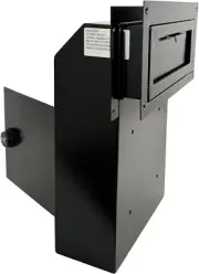 Locking Door Drop Box with Combination Lock – Steel Mailbox with Rear Access, Ma