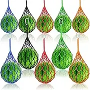10 pcs Watermelon Hammock Cradle, Reusable Melon Hammock Net with Hooks for Trellis, Melon Cradle for Garden Plant Support Hanging Bag Protects Watermelons, Honeydew, Cantaloupes