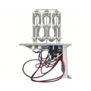 Electric Heater Kit: 8 kW, 208/240V AC, 1 Phase, Nickel Chromium, HKSC08XC