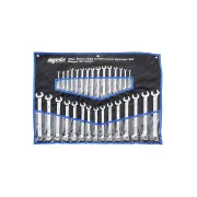 SP Tools 30Pcs Quad Drive Combination ROE Spanner Set - Metric/SAE Cr-V Steel