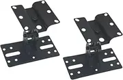2 Pieces Speaker Wall Mounted Home Speaker Stands Surround Sound Hanging Shelves Ceiling Mount Brackets for Bedroom Game Room