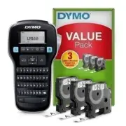 DYMO LabelManager 160 Lightweight Label Maker Value Pack LM-160 + 3 Labels