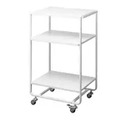 Yamazaki Three Tier Rolling Utility Shelf