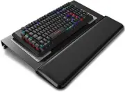 Acrylic Ergonomic Keyboard Wrist Rest, Tilt Stand, With Storage Tray