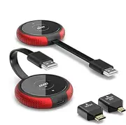 TIMBOOTECH Wireless HDMI Transmitter and Receiver 4K, Casting 5G Stable Video/Audio Wireless HDMI Extender Kit for PC, Laptop, Camera, TV Box, Smartphone, PS5 to Monitor, Projector, HDTV 165FT/50M