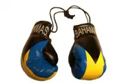 BAHAMAS Country Flags Mini BOXING GLOVES .. New