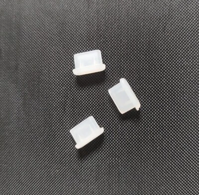 **3 x USB TYPE-C ANTI DUST COVER PLUG STOPPER RUBBER FOR MOBILE PHONES/TABLETS**