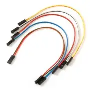 5 PCS 2 Pin Jumper Cable Female to Female Dupont Wire for Arduino
