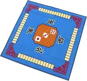 1pc Poker Mat Mahjong Game Table Pad Chinese Mahjong Table Mat Poker Cards Game Mat Universal Mahjong Pad Mahjong Game Table Mat Mahjong Poker Mahjongg Table Cover Mahjong Mat Blue LALADEFIEE