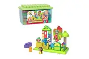 CoComelon Just Play Patch Academy, 53 Large Building Blocks Includes 6 Character Figures, Officially Licensed Kids Toys for Ages 18 Month