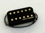 Gibson Les Paul Pickup Dirty Fingers Black Guitar Parts SG Bridge Humbucker