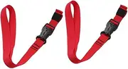 BESTYASH 2pcs Outdoor Luggage Straps Durable Nylon Tie Down Straps with Buckle Design for Camping and Storage Multi-Function Packing